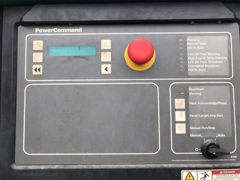 Used Cummins DSHAC Diesel Generator, 580 Hrs, EPA Tier 3