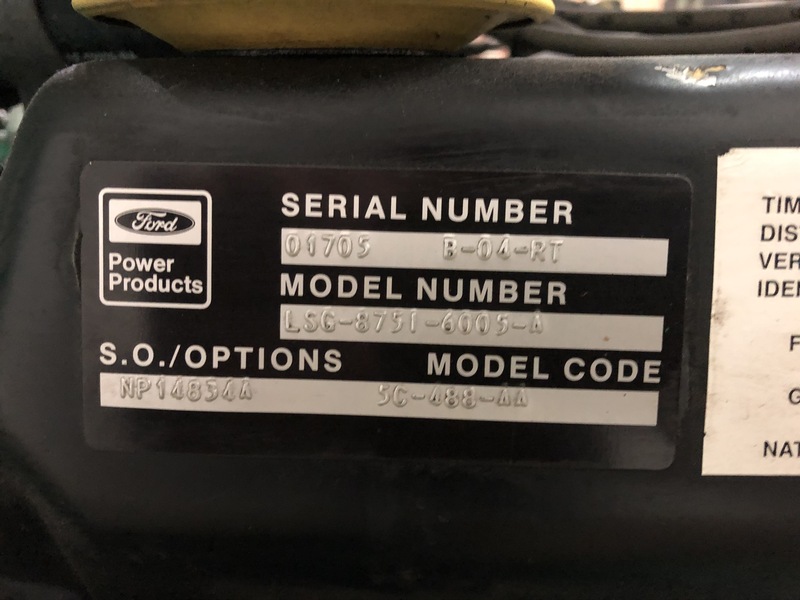 Used Cummins GGHC Natural Gas / Propane Generator, 194 Hrs