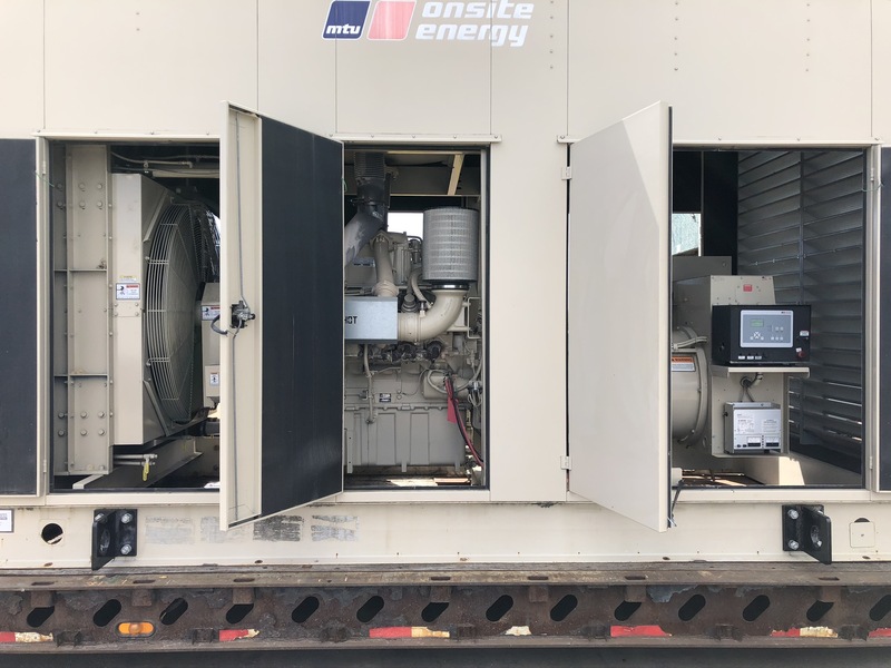 Used MTU 750RXC6DT2 Diesel Generator 122 Hrs EPA Tier 2