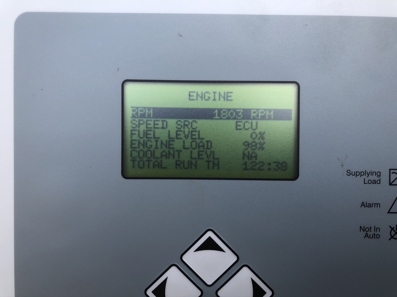 Used MTU 750RXC6DT2 Diesel Generator 122 Hrs EPA Tier 2