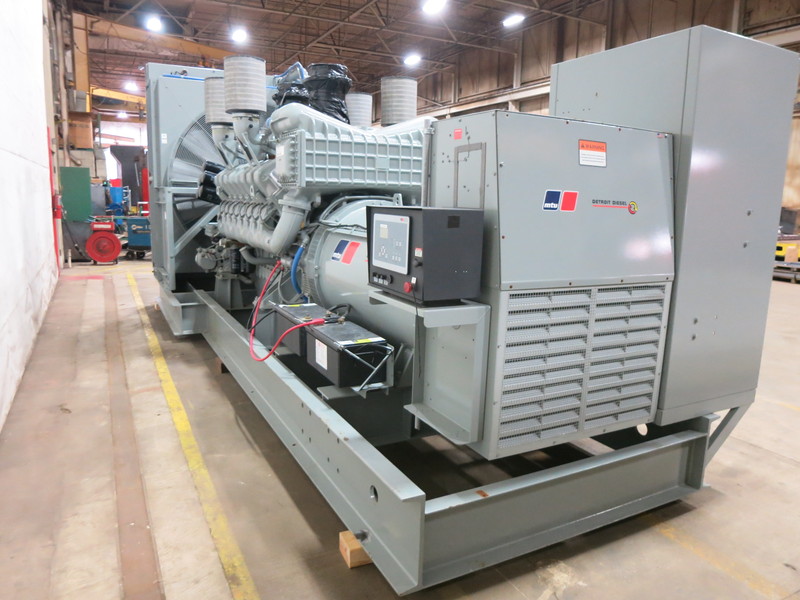 Used MTU 2250RXC6DT2 Rental Grade Diesel Generator, 130 Hrs, EPA Tier 2