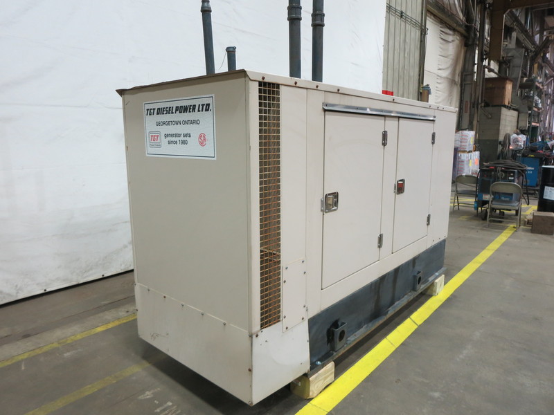 Used AB Gensets / Perkins D75 Diesel Generator, 1142 Hrs, Single Phase