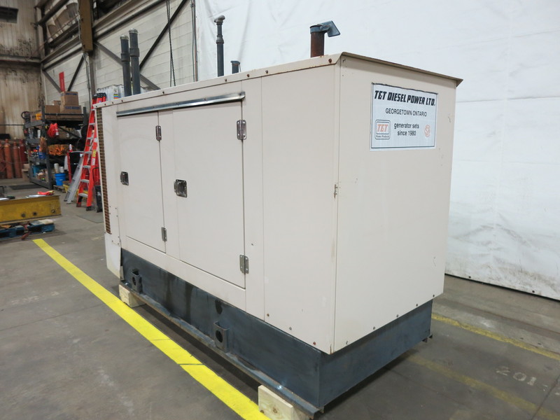 Used AB Gensets / Perkins D75 Diesel Generator, 1142 Hrs, Single Phase