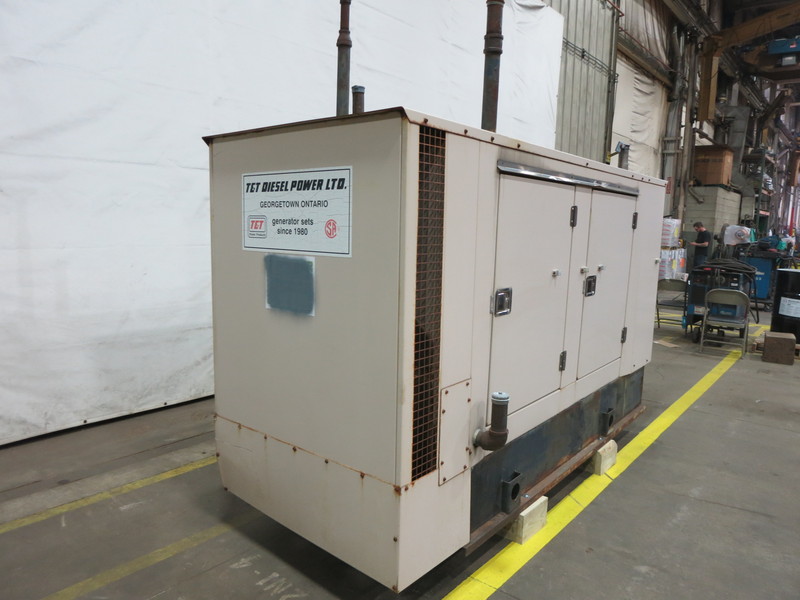 Used AB Gensets / Perkins D75 Diesel Generator, 136 Hrs, Single Phase