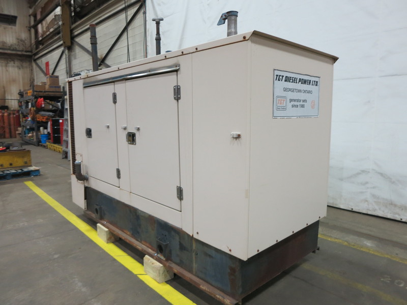 Used AB Gensets / Perkins D75 Diesel Generator, 136 Hrs, Single Phase