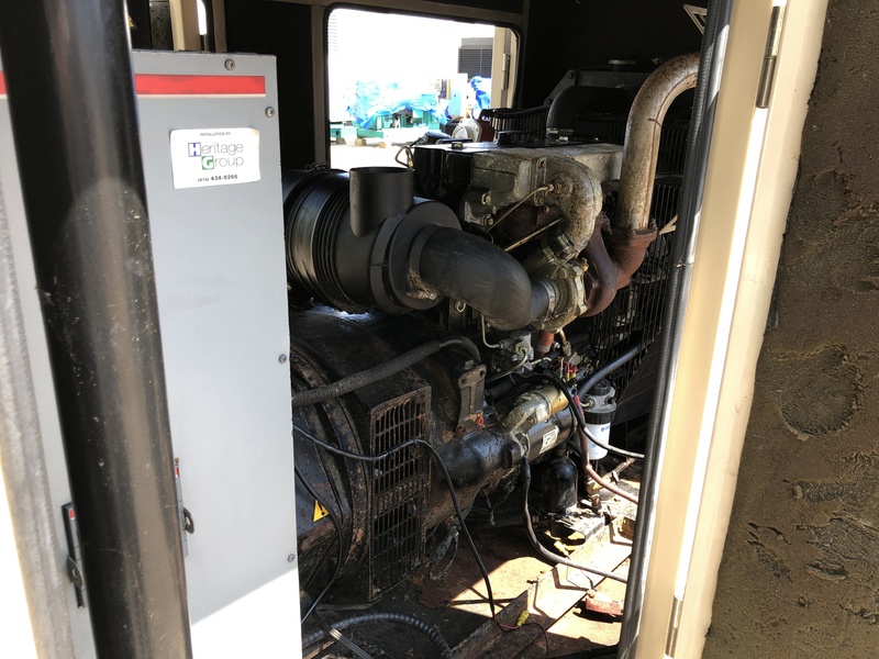 Used AB Gensets / Perkins D75 Diesel Generator, 136 Hrs, Single Phase