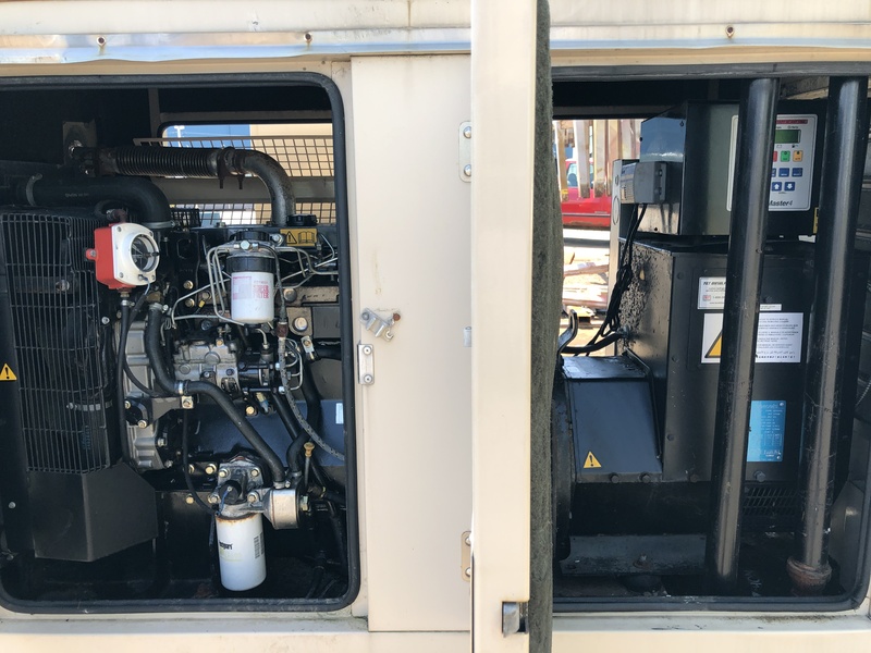 Used AB Gensets / Perkins D75 Diesel Generator, 136 Hrs, Single Phase