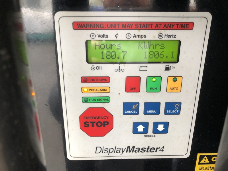 Used AB Gensets / Perkins D75 Diesel Generator, 180 Hrs, Single Phase