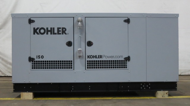 New Kohler 150REZGC Natural Gas / Propane Generator, 4 Hrs, EPA Certified
