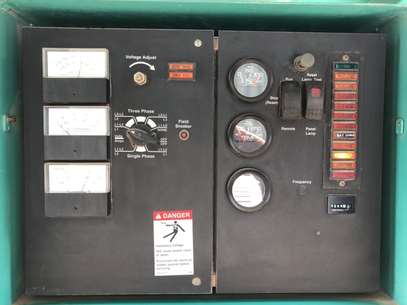 Used Cummins DGDA Diesel Generator, 699 Hrs