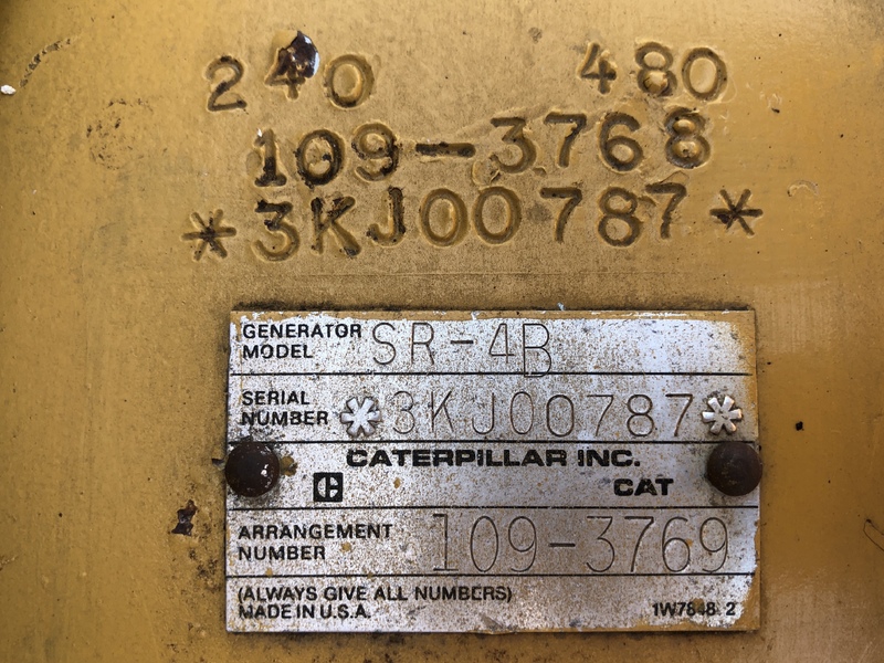 Used Caterpillar 3208 Diesel Generator, 1532 Hrs