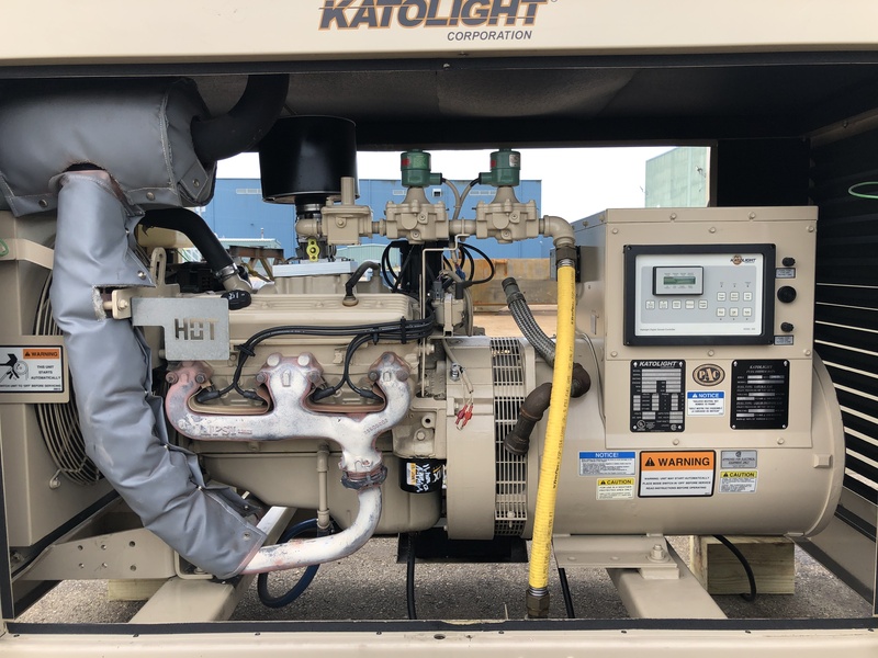 Used Katolight N60FPG4 Natural Gas / Propane Generator, 11 Hrs