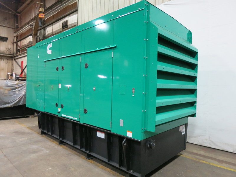 New Cummins DFEK QSX15-G9 Diesel Generator EPA Tier 2