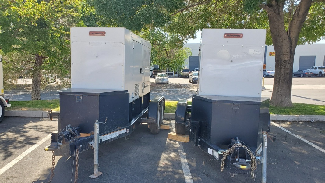 Used Multiquip DCA-70SSJU4I Rental Grade Diesel Generator, 1008 hrs, EPA Tier 4i