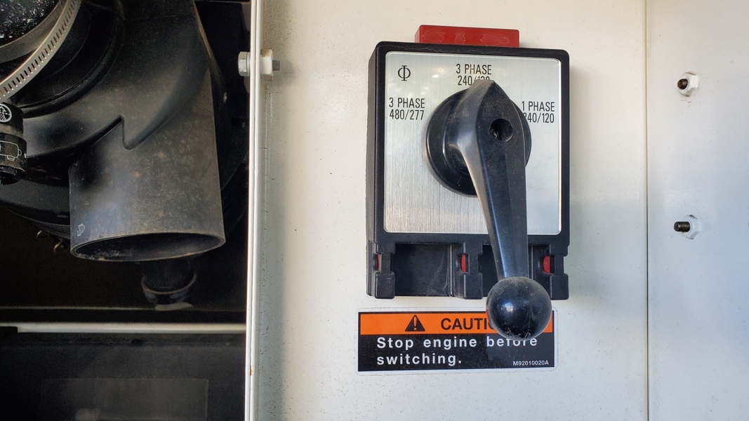 Used Multiquip DCA-70SSJU4I Rental Grade Diesel Generator, 1008 hrs, EPA Tier 4i