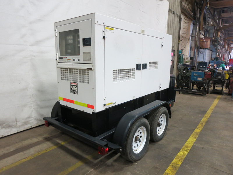 Used Multiquip DCA-70SSJU4I John Deere 4045HFG92 Rental Grade Diesel Generator, 799 hrs, EPA Tier 4i