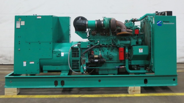 Used Cummins DFCE NTA855-G5 Diesel Generator, 423 Hrs