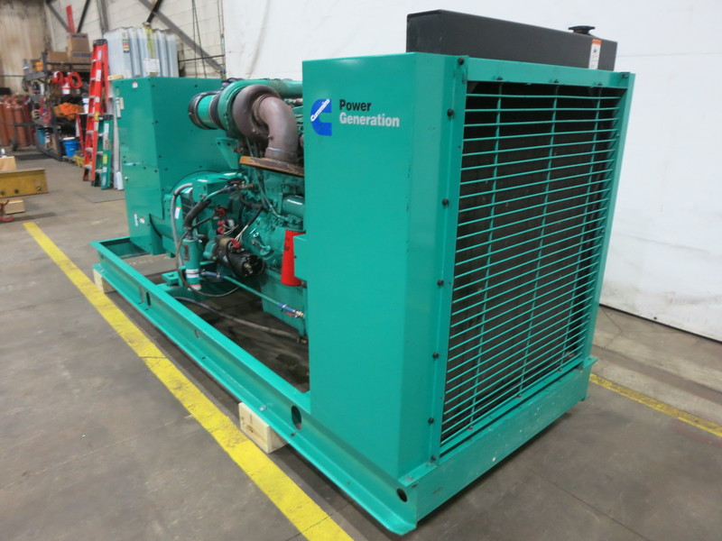 Used Cummins DFCE NTA855-G5 Diesel Generator, 423 Hrs