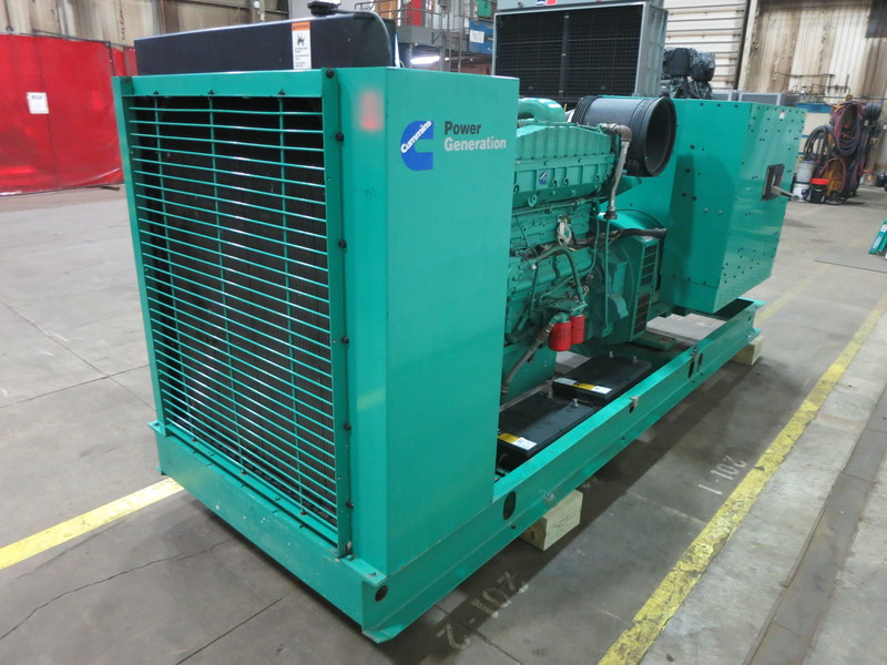 Used Cummins DFCE NTA855-G5 Diesel Generator, 423 Hrs