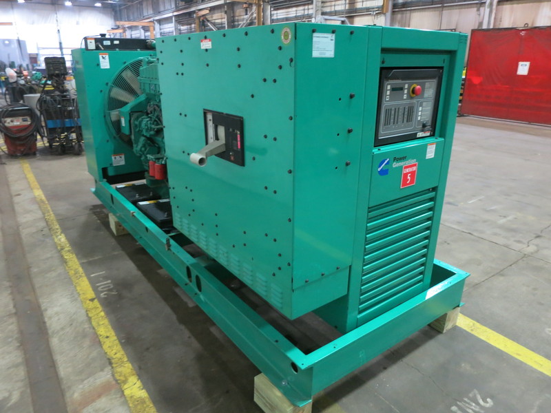 Used Cummins DFCE NTA855-G5 Diesel Generator, 423 Hrs