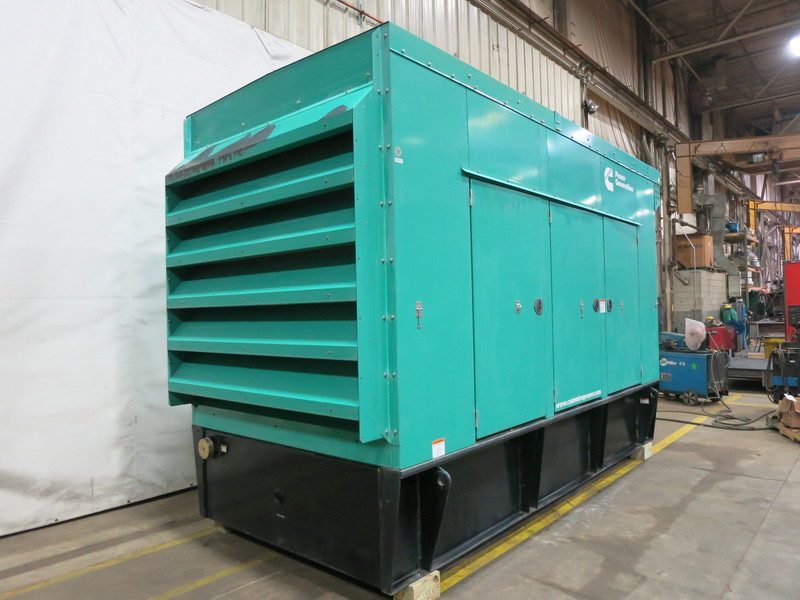 Used Cummins DFEH QSX15-G9 NR2 Diesel Generator 268 Hrs EPA Tier 2