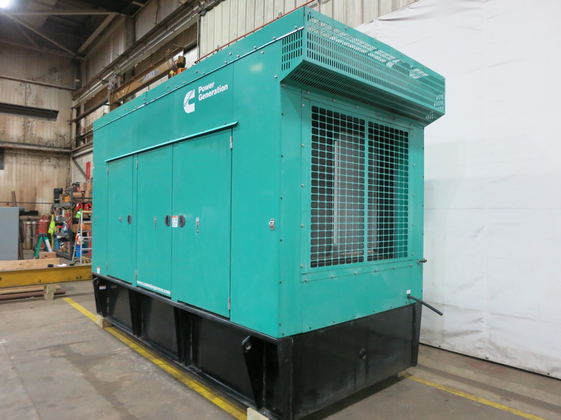 Used Cummins DFEH QSX15-G9 NR2 Diesel Generator 268 Hrs EPA Tier 2