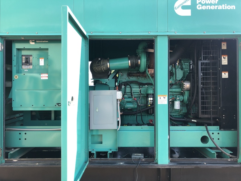 Used Cummins DFEH QSX15-G9 NR2 Diesel Generator 268 Hrs EPA Tier 2