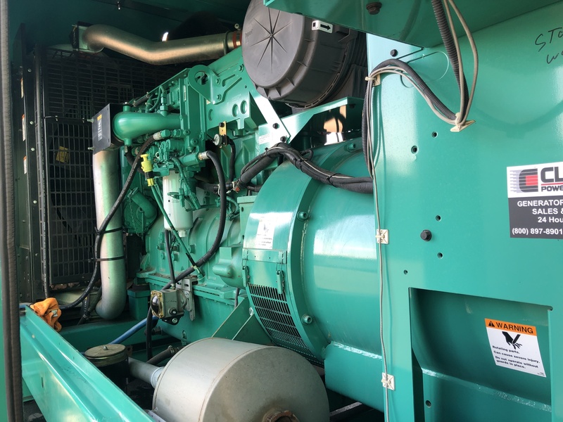 Used Cummins DFEH QSX15-G9 NR2 Diesel Generator 268 Hrs EPA Tier 2