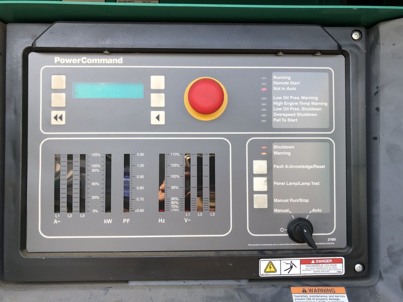 Used Cummins DFEH QSX15-G9 NR2 Diesel Generator 268 Hrs EPA Tier 2