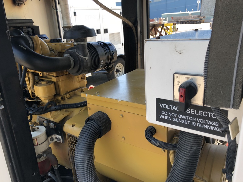 Used Caterpillar XQ30-6 Rental Grade Diesel Generator, 8094 Hrs, EPA Tier 3