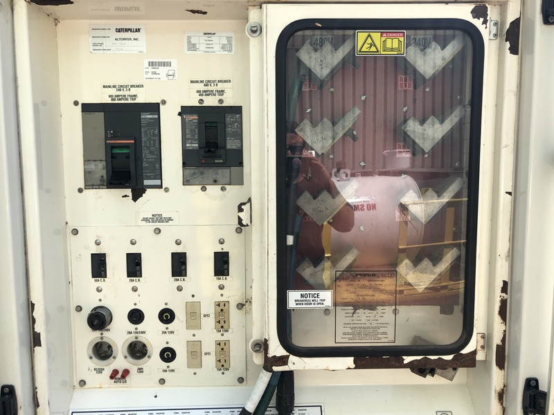 Used Caterpillar XQ230 Rental Grade Diesel Generator 7415 Hr EPA Tier 3