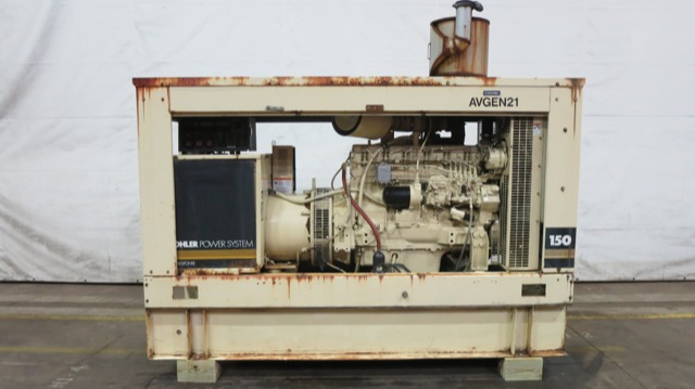 Used Kohler 150ROZJ71 Diesel Generator, 730 Hrs