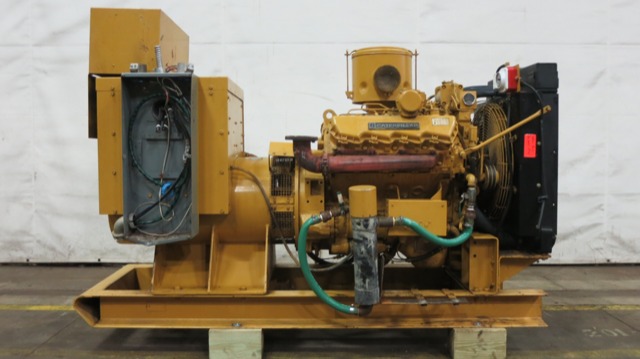 Used Caterpillar 3208 Diesel Generator, 282 Hrs