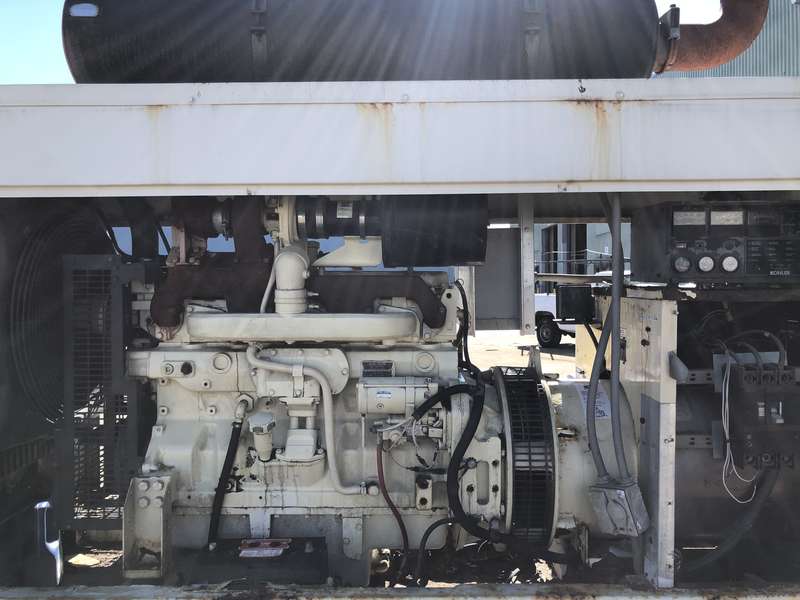 Used Kohler 135ROZJ John Deere 6081TF001 Diesel Generator, 667 Hrs