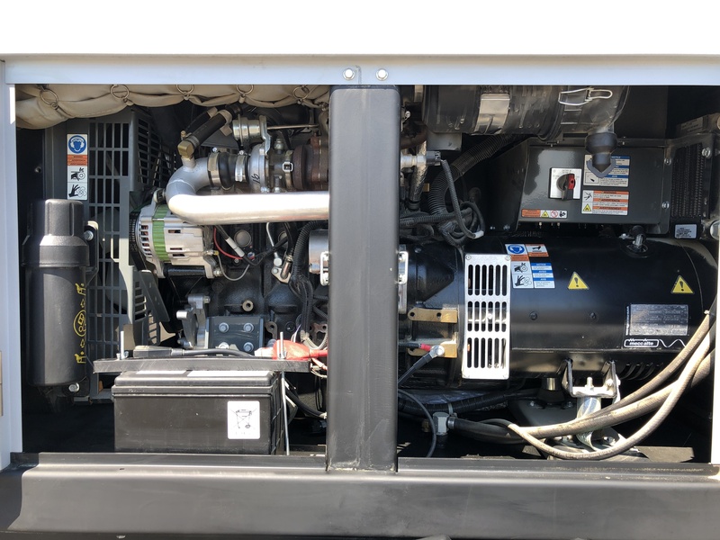 Used Wacker Neuson G25 Diesel Generator, 2445 Hrs, Tier 4