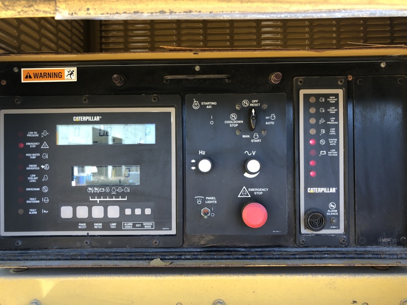 Used Caterpillar 3306B Diesel Generator, 361 Hrs
