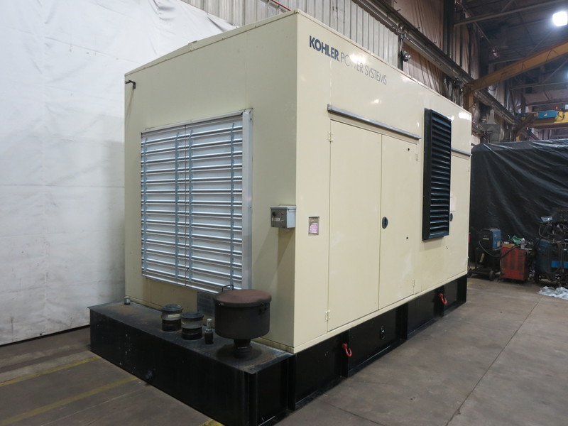 Used Kohler 750REOZDB 12V2000 Diesel Generator, 588 Hrs