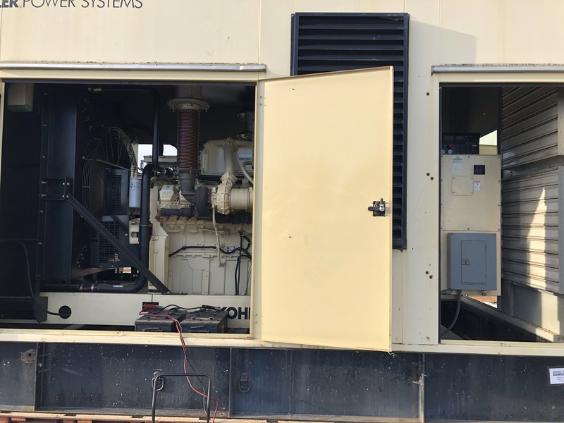 Used Kohler 750REOZDB 12V2000 Diesel Generator, 588 Hrs