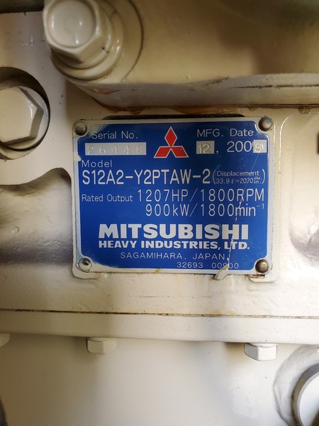 Used Kohler 750REOZMB Diesel Generator, 382 Hrs, EPA Tier 2