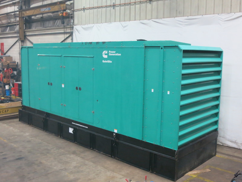 Used Cummins DQFAB, QST30-G5 Diesel Generator, 393 Hrs, EPA Tier 2