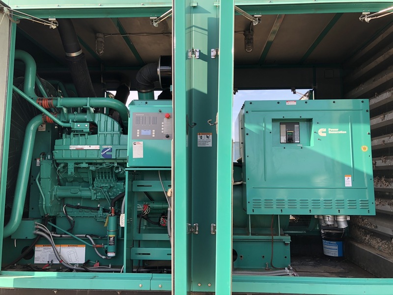 Used Cummins DQFAB, QST30-G5 Diesel Generator, 393 Hrs, EPA Tier 2