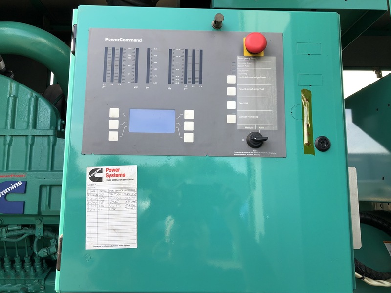 Used Cummins DQFAB, QST30-G5 Diesel Generator, 393 Hrs, EPA Tier 2
