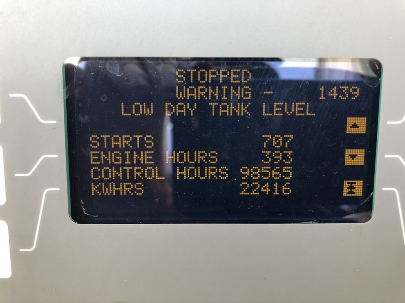 Used Cummins DQFAB, QST30-G5 Diesel Generator, 393 Hrs, EPA Tier 2