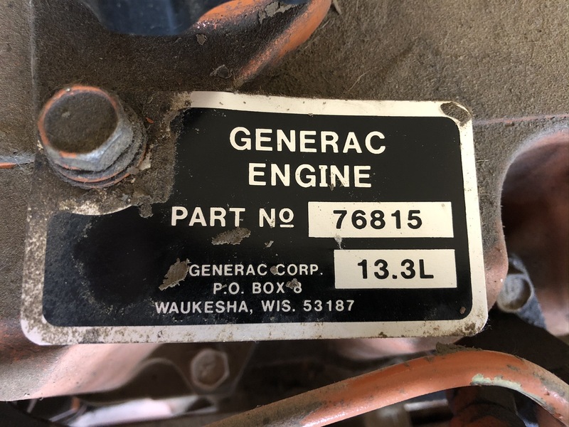 Used Generac SD200 Diesel Generator, 129 Hrs