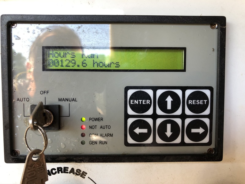 Used Generac SD200 Diesel Generator, 129 Hrs