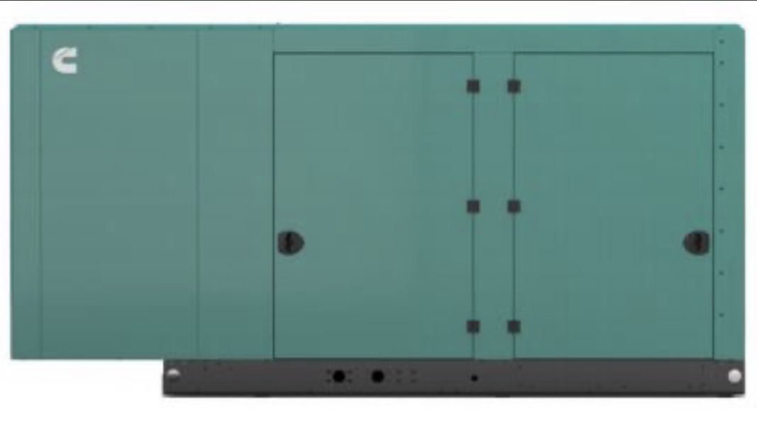 New Cummins C150N6 QSJ8.9G Natural Gas / Propane Generator, EPA Certified