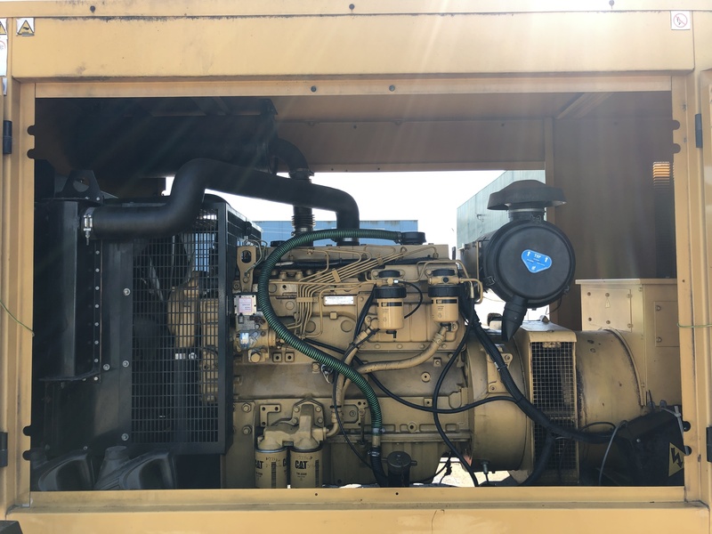 Used Caterpillar Olympian D125P1 Diesel Generator, 857 Hrs