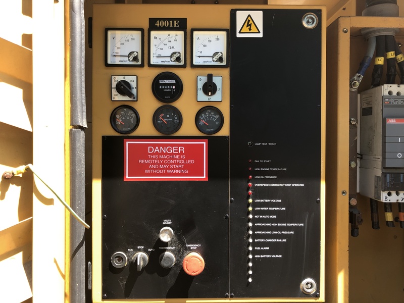 Used Caterpillar Olympian D125P1 Diesel Generator, 857 Hrs