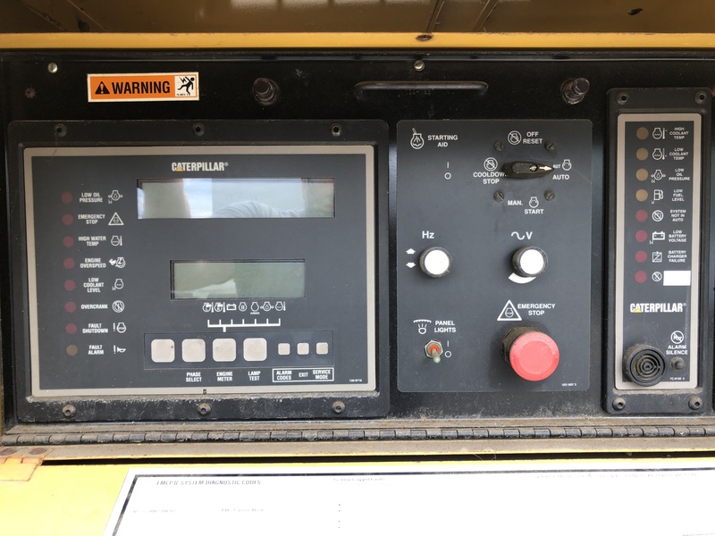 Used Caterpillar 3306B Diesel Generator, 678 Hrs
