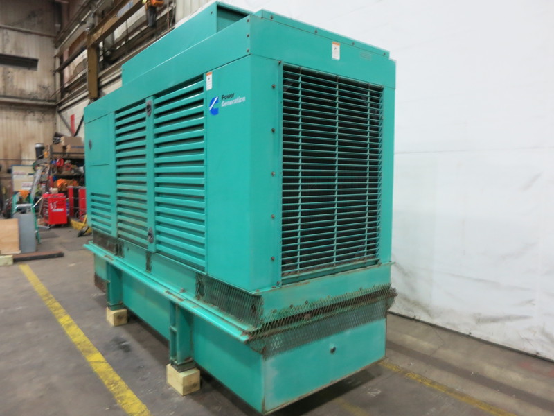 Used Cummins 350DFCC Diesel Generator, 385 Hrs